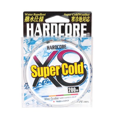 Шнур Duel PE Hardcore Super Cold X8 5Color #2 16kg 200m