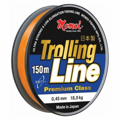 Леска Momoi Trolling Line Orange 0,45/150м/18кг
