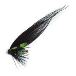 Муха лососевая Unique Flies FL74308 Etterbutten Black/Lime US Tube M