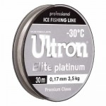 Леска Ultron Elite Platinum Winter 30m