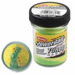 Паста Berkley PowerBait Select Glitter Turbo Dough Green/Yellow