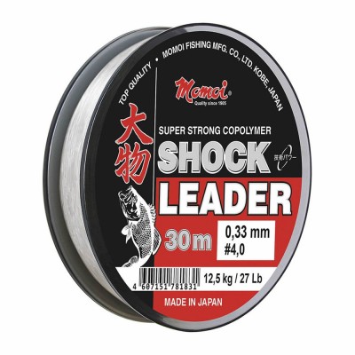 Леска Momoi Shock Leader 0,4мм, 17кг, 30м clear