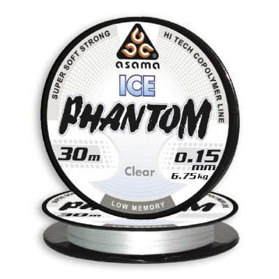 Леска Asama Phantom Ice Clear 30m 0,234mm