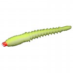 Поролоновая рыбка Levsha NN 3D Ex Worm 12 WLgr Fluo офсет
