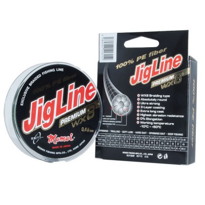 Шнур Momoi JigLine Premium MX8 Хаки 0.25/150m