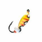 Мормышка вольфрамовая LumiCom Семечка (покраска) 4мм #204 -5шт